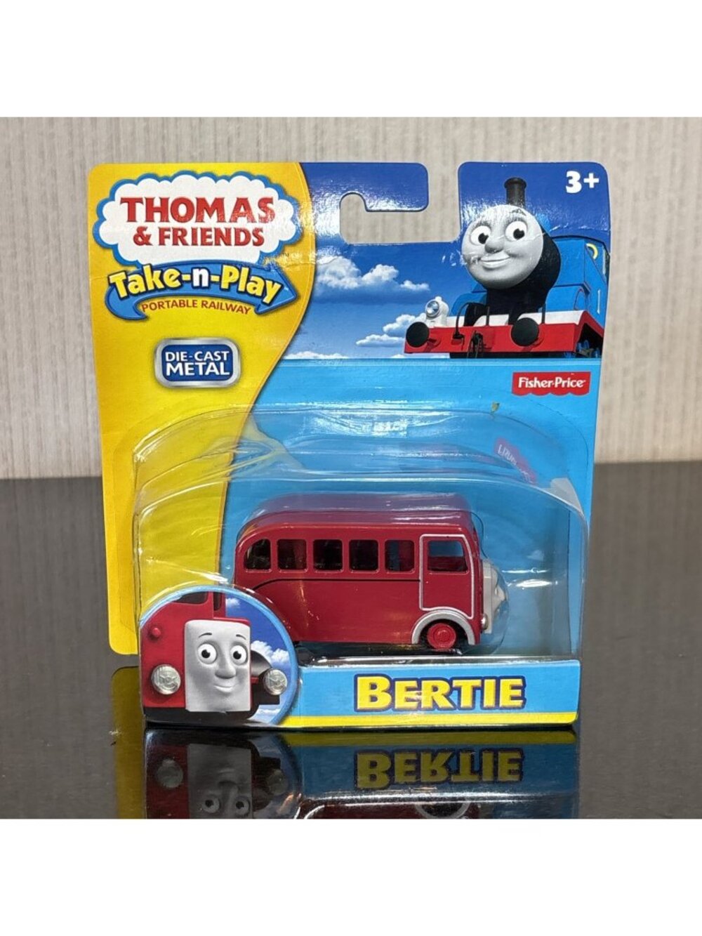 Thomas & Friends Take N Play Bertie The Bus Die Cast Car Metal Railway 2013